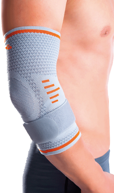ELASTIC ELBOW SUPPORT WITH GEL PADS - LARGE/3, OS6230-LG