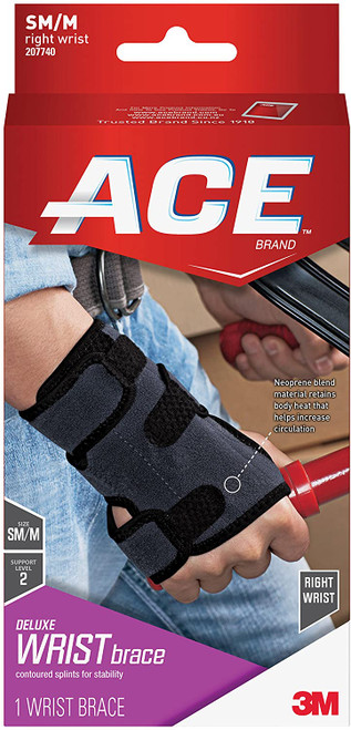 SA3900 DELUXE WRIST BRACE - RIGHT MEDIUM, SA3900 BLA MDR SA3900 DELUXE WRIST BRACE - RIGHT MEDIUM, SA3900 BLA MDR