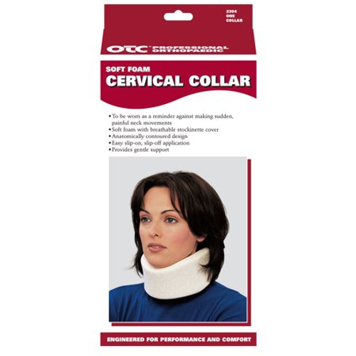 Adjustable Soft Cervical Collar With Removable Support (Neck Brace), F – ::  Claro Supply Corp 