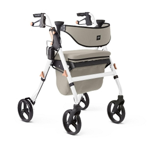 Medline ROLLATOR, EMPOWER, WHITE, MB MDS86845W Medline ROLLATOR, EMPOWER, WHITE, MB MDS86845W