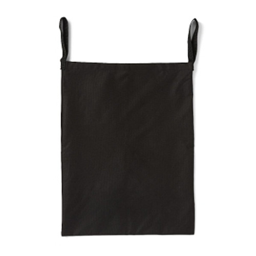 Ideal for storing footrest and leg rest wheelchair accessories
Wipe-clean, heavy-duty nylon fabric
Easy to apply and adjust; simply slip the loop handles over the chair's push handles