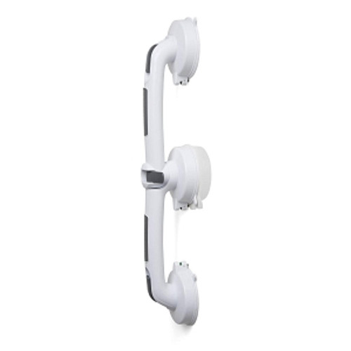 Aids balance in the shower
Stays in place with suction cups
Locking indicator shows that the grab bar is secured
250 lb. weight capacity
Comes in retail packaging Aids balance in the shower
Stays in place with suction cups
Locking indicator shows that the grab bar is secured
250 lb. weight capacity
Comes in retail packaging