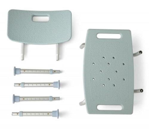 Knockdown shower chair with back is treated with Microban* antimicrobial protection
Slip-resistant rubber feet help keep the chair in place on the bathtub or shower floor
300 lb. weight capacity, seat height 13.75"-20.75", seat depth 12"
Comes in retail packaging
*These antimicrobial properties are built in to protect the product. The product does not protect users or others against bacteria, viruses, germs or other disease-causing organisms. Knockdown shower chair with back is treated with Microban* antimicrobial protection
Slip-resistant rubber feet help keep the chair in place on the bathtub or shower floor
300 lb. weight capacity, seat height 13.75"-20.75", seat depth 12"
Comes in retail packaging
*These antimicrobial properties are built in to protect the product. The product does not protect users or others against bacteria, viruses, germs or other disease-causing organisms.
