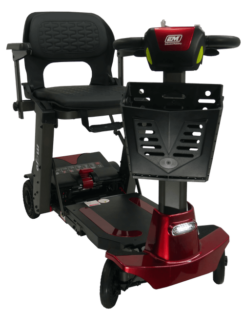 Mojo Auto Fold Scooter- Red Mojo Auto Fold Scooter- Red