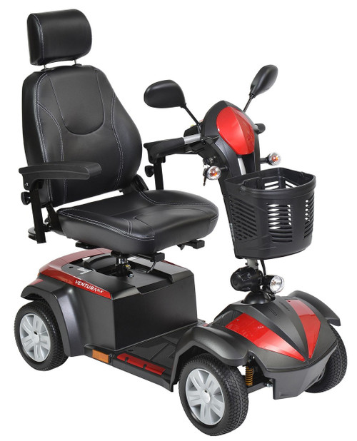 Drive VENTURA420CS Ventura Power Mobility Scooter, 4 Wheel, 20" Captains Seat