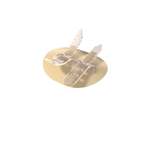 BioDerm - BIO 51301LPNSNACA - BX/30 LOW PROFILE CATHGRIP DOUBLE STRAP, MEDIUM, NON-STERILE, NO ALCOHOL WIPE, BILINGUAL PACKAGING