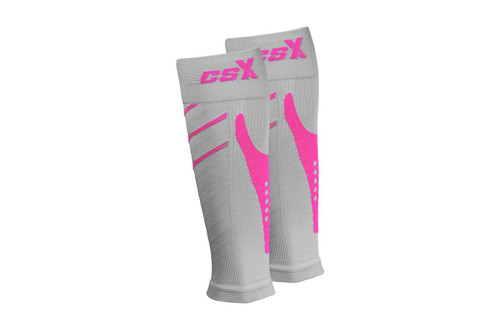 EA/1 CHAMPION CSX CALF SLEEVE MEDIUM 15-20MM PINK/GREY