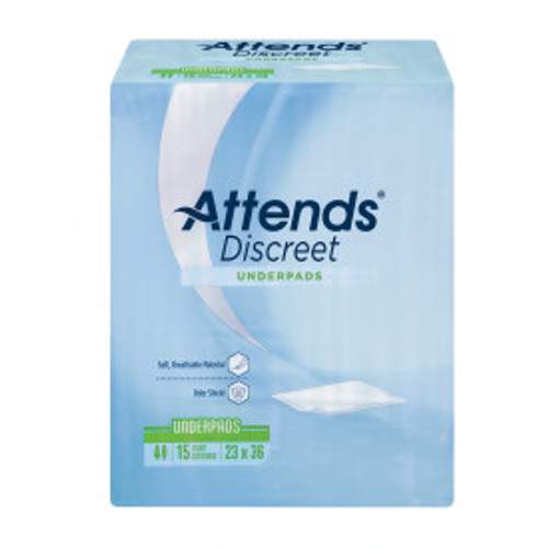 31930 - Attends Discreet Underpad, 23" x 36" - bag of 15