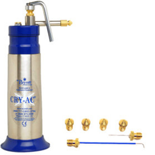 EA/1 BRYMILL LIQUID NITROGEN SPRAYER CRYOGENIC SYSTEM CRY-AC 500ML WITH 4 TIPS AND 2 SPRAYERS STATIC HOLDING TIME 20-24 HOURS EA/1 BRYMILL LIQUID NITROGEN SPRAYER CRYOGENIC SYSTEM CRY-AC 500ML WITH 4 TIPS AND 2 SPRAYERS STATIC HOLDING TIME 20-24 HOURS