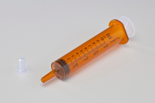 Becton Dickinson - BD 305209 - PK/100 ORAL SYRINGE, AMBER, 10ML, TIP CAP, NON STERILE