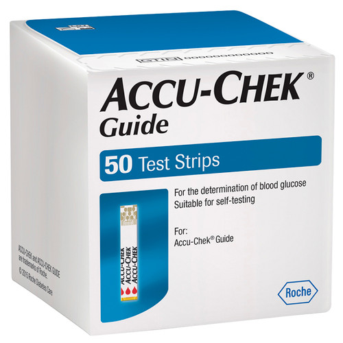 BX/50 ACCUCHEK GUIDE STRIPS BX/50 ACCUCHEK GUIDE STRIPS