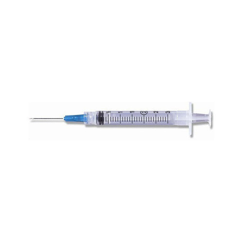 Terumo Company - TER SS-03L2516 - BX100 TERUMO LUER LOCK SYRINGE W/ NEEDLE, 25G X 5/8 IN, 3CC