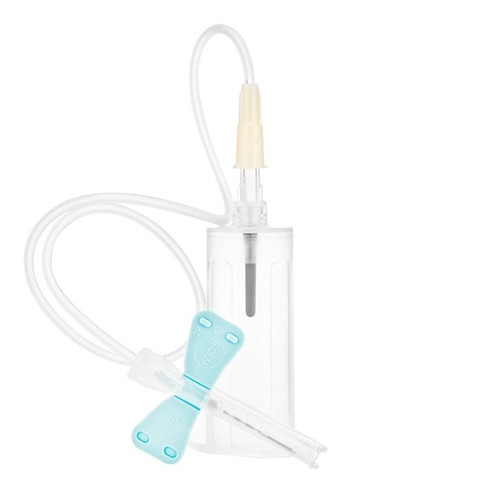 BX/25 - SOL-CARE Safety Blood Collection Needle w/Pre-attached Holder 23G*3/4*12inch BX/25 - SOL-CARE Safety Blood Collection Needle w/Pre-attached Holder 23G*3/4*12inch