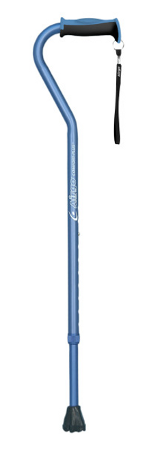 Airgo Offset Cane, Blue, 1EA, 6CV, Ret. Airgo Offset Cane, Blue, 1EA, 6CV, Ret.