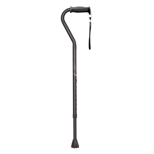 Airgo Offset Cane, Black, 1EA, 6CV, Ret Airgo Offset Cane, Black, 1EA, 6CV, Ret