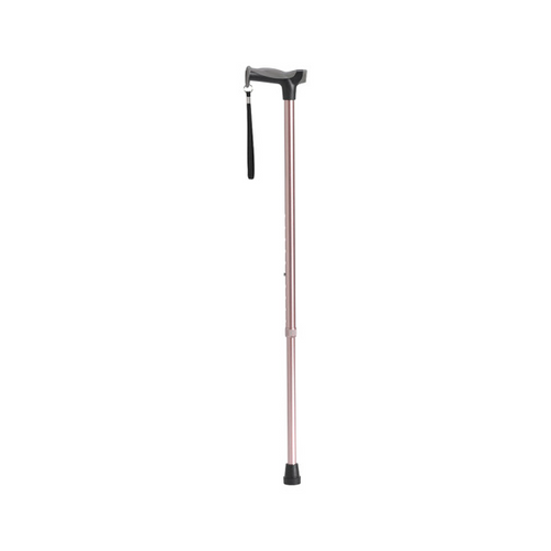 Cane T-Handle Erg, Rose Golds 1/ea,6/cv