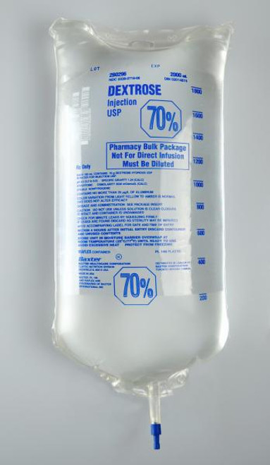 SOLUTION 70% DEX INJ 2000ML
