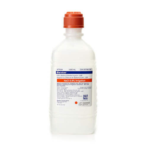 0.9% Sodium Chloride Irrigation USP, 1000mL 0.9% Sodium Chloride Irrigation USP, 1000mL