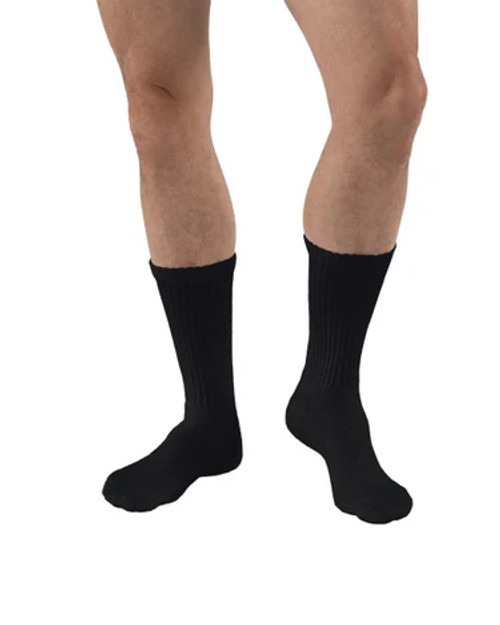 BSN - BSN 6039513 - JOBST SensiFoot,Knee High Diabetic Stockings, Closed Toe,Large,8-15 mmHg,Brown