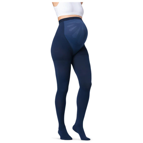 BSN - BSN 7861961 - PR/1 JOBST Opaque Maternity Waist High High, Closed Toe, Medium, Navy, 20-30 mmHg