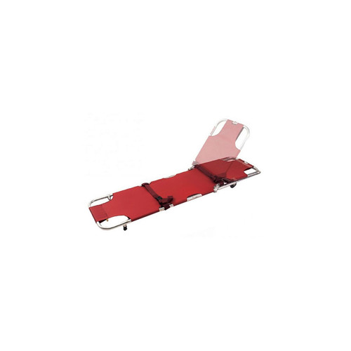 Emergency Stretcher, Model 9C, 8 Position Adjustable Backrest, with Restraint