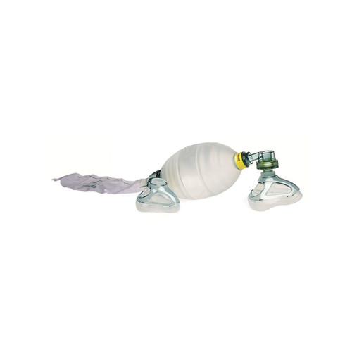 Manual Resuscitator, Silicone, Adult, with Mask Manual Resuscitator, Silicone, Adult, with Mask
