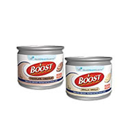 Nestle - NES 12306040 - CS/48 BOOST NUTRITIONAL PUDDING VANILLA 142g CAN 1.7cal/ml