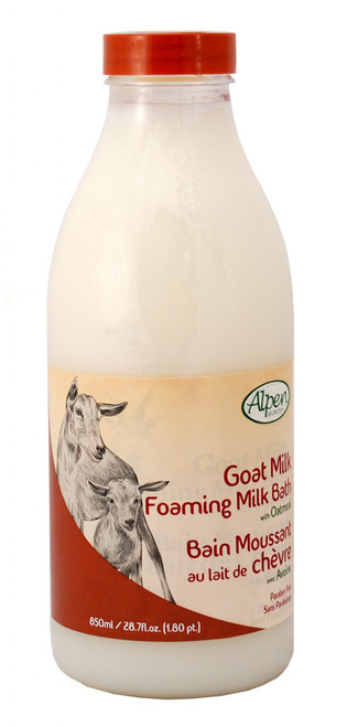 CASE of 9 - Special - ALPEN SECRETS FG850OA FOAM BATH GOAT MILK /OATMEAL 850ML