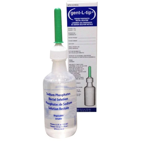 CASE - Medline Sodium Phosphate Enema, 133 mL; 133 mL CASE/48 EACH