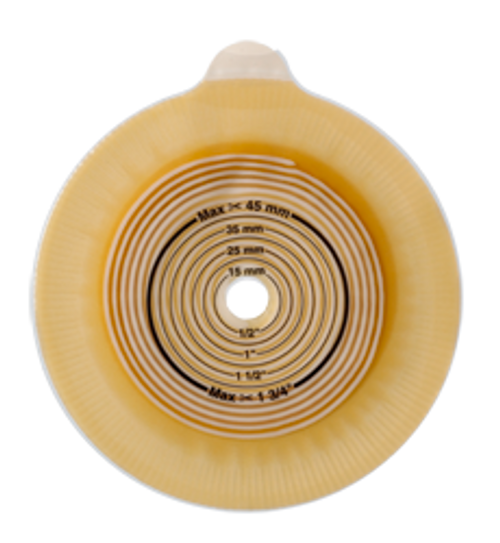 ASSURA CONVEX Skin Barrier, FLANGE SIZE 1 9/16" (40mm) PRE-CUT 7/8" (21mm) BX/5 (COL-12703