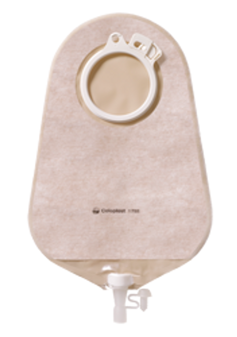 ASSURA OPAQUE Urostomy Pouch, FLANGE SIZE 2 3/8" (60mm) BX/10 (COL-14226)