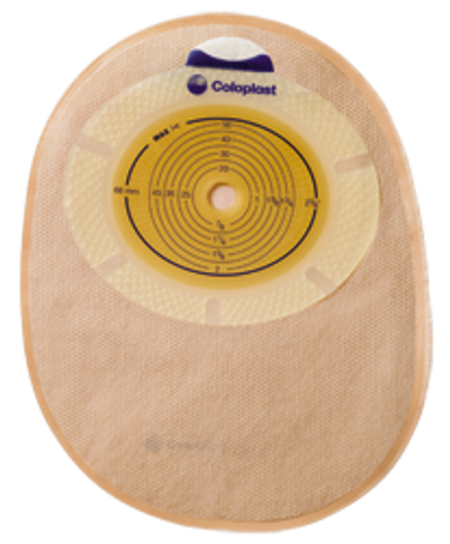 SENSURA 1-PIECE CONVEX LIGHT OPAQUE CLOSED Pouch, CUT-TO-FIT UP TO 1 1/4" (33mm) BX/10 (COL-15403)