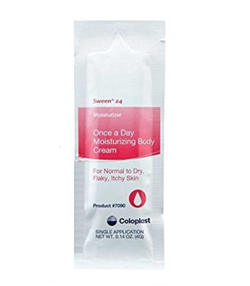 Coloplast 7090 SWEEN 24 CREAM, SIZE 4g PACKETS BX/300 Coloplast 7090 SWEEN 24 CREAM, SIZE 4g PACKETS BX/300