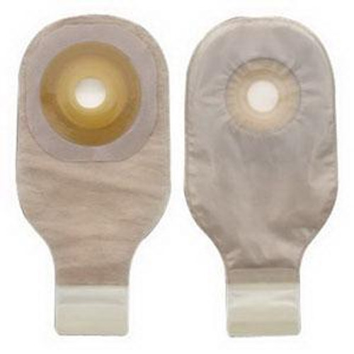 CONVEX Drainable Pouch, Pre-sized 1 3/8", Transparent, LOCK-N-ROLL BX/5 (HOL-8515) (Hollister 8515)