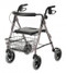 Medline G07887R GUARDIAN DELUXE ALUMINUM ROLLATOR,ROSE EA