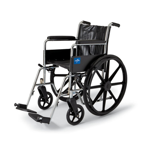 Buy Online Medline MDS806450 WHEELCHAIR 20 DLA ELR 300LB CAP EA Canada