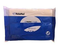 ALOEMED WET WASHCLOTH WIPE, (9x11 1/2") SCENT-FREE SOFT PACK