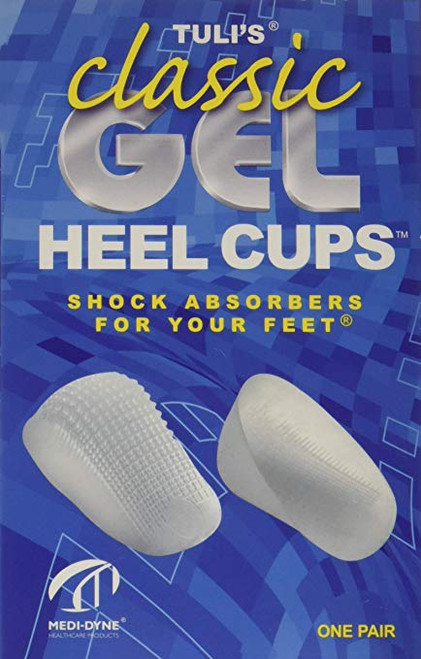 tuli's heavy duty gel heel cups