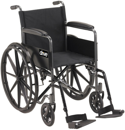Buy Online Drive SSP118FA-SF Silver Sport 1 Wheelchair Canada