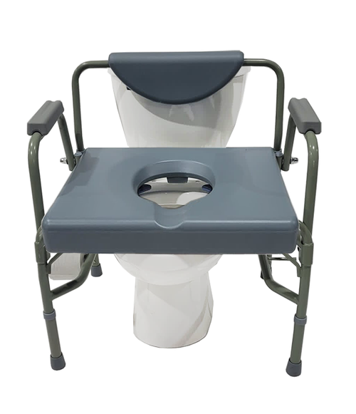 Heavy Duty Commode Chair - Lifesupply.ca - Canadian Wellness Shopping ...