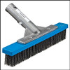 BRUSH - 10" ALGAE Stainless Steel BRISTLES with  ALUMINUM BACK