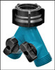 Gilmour 3/4" Hose Y-Connector with 2-Way On/Off Valve