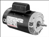 REGAL BELOIT PUMP MOTOR #B2977 - THREADED SHAFT 1-1/2HP MAGNETEK 2-SPEED 230V