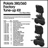 Polaris 360/380 Black Factory Tune Up Kit (#9-100-9015)
