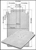 S.R.Smith 24" X 40" X 1 1/2" Life Guard Footboard Only (#74-228-129)