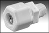 Colliflower Inc. Polyethylene 1/4" MPT X 3/8" Male Adapter Compression Tube Fitting (#W6MC4)