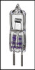 Pentair/American 100W 12V 2 Pin T4 Halogen Push-In Light Bulb (#JC100*)