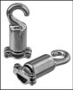 Perma-Cast Company 3/4" Chrome Cleat Type Rope Hook (Bag Of 2) (#PH-53)