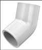 Lasco 1/2" X 1/2" 45 Degree Elbow PVC Slip X Slip (#417-005)