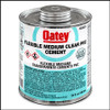 United Elchem Industries Quart Of Clear Low Voc PVC To Flex PVC Cement For Flexible PVC Pipe (#30879)